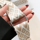 Women's PU Leather Crossbody Fanny Pack with Wide Strap