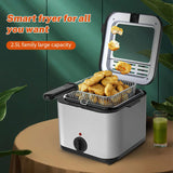 2.5L Electric Deep Fryer with Temperature Control