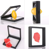 10pcs 3D Floating Frame Jewelry Display Box – Perfect for Rings, Pendants & Collectibles