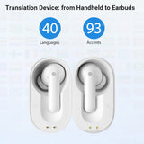 TimeKettle M3 Language Translator Earbuds for Business and Travel