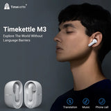 TimeKettle M3 Language Translator Earbuds for Business and Travel