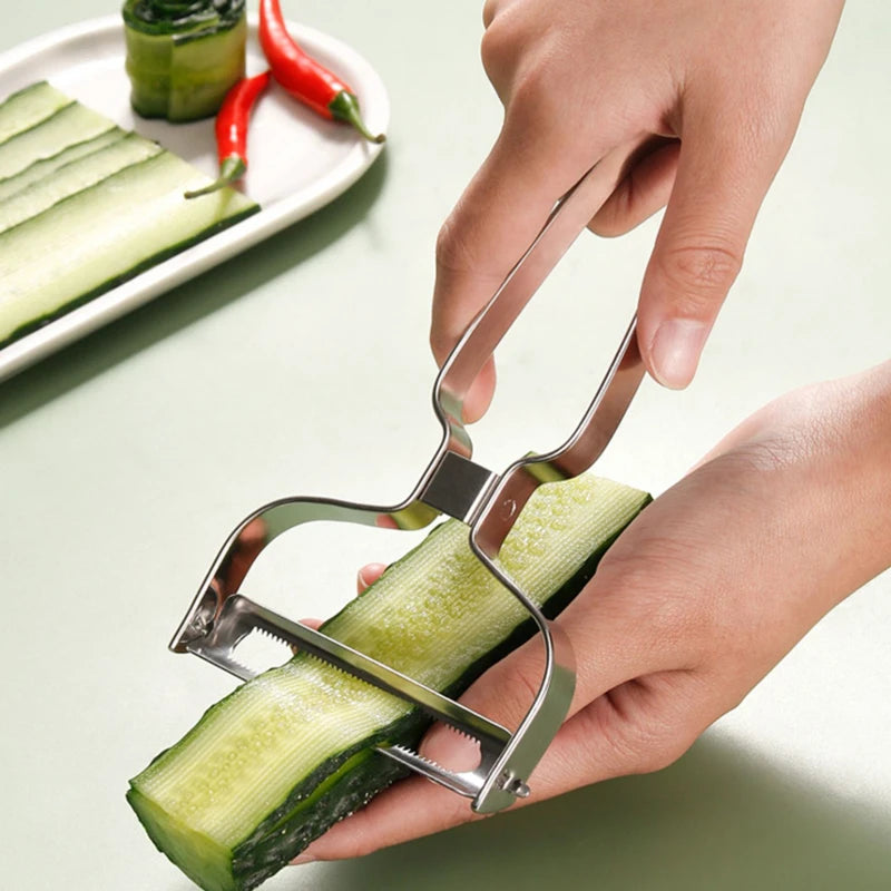 Stainless Steel Cabbage Grater & Peeler – Multi-Functional Vegetable Slicer