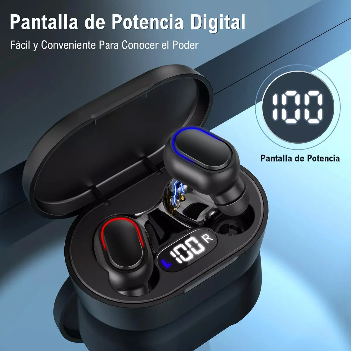 Tebaurry E7S Wireless Bluetooth Earphones with Microphone