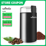 200W High-Power Coffee Grinder – Stainless Steel, 150W, Electric Blade Grinder