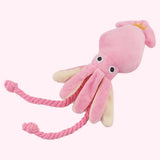 Bite-Resistant Plush Octopus Rope Toy - Fun & Interactive for Dogs