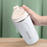 Portable 304 Stainless Steel Insulated Coffee Cup – 380ml/510ml
