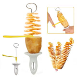 Whirlwind Potato Spiral Cutter – Create Perfect Potato Towers and Vegetable Slices
