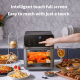 12L Air Fryer Oven with 360° Convection Cooking