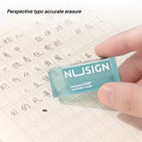 Soft Rubber 2B Pencil Eraser – Student Art Sketch and Exam Writing Correction Tool