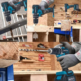 4-in-1 Brushless Power Tool Set: Angle Grinder, Hammer Drill, Jigsaw, and Screwdriver