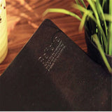 Vintage Leather Hardcover Notebook, 120 Pages, Daily Planner & Diary