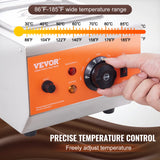 VEVOR Electric Chocolate Tempering Machine – 2 or 3 Tanks, 800W, Stainless Steel