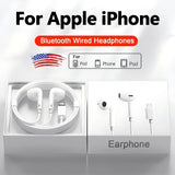 Wired Earphones for iPhone 15/14/13 Pro Max – HiFi Sound & Noise-Cancelling