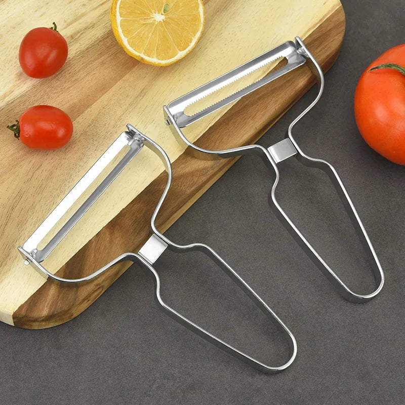 Stainless Steel Cabbage Grater & Peeler – Multi-Functional Vegetable Slicer