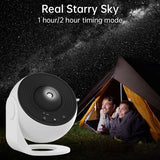 360° Rotating Galaxy Star Projector – 12 Scenarios for Kids & Home Decor