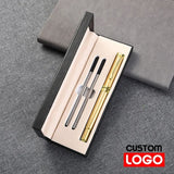 Luxury Metal Ballpoint Pen – Gift Box Packaging, 0.5mm Gel Ink