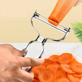 Stainless Steel Cabbage Grater & Peeler – Multi-Functional Vegetable Slicer
