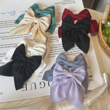 2PCS Grosgrain Ribbon Hair Bows – Boutique Hair Clips for Girls