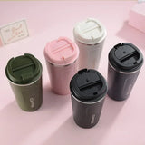 Portable 304 Stainless Steel Insulated Coffee Cup – 380ml/510ml