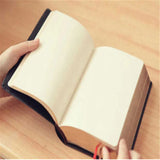 Vintage Leather Hardcover Notebook, 120 Pages, Daily Planner & Diary