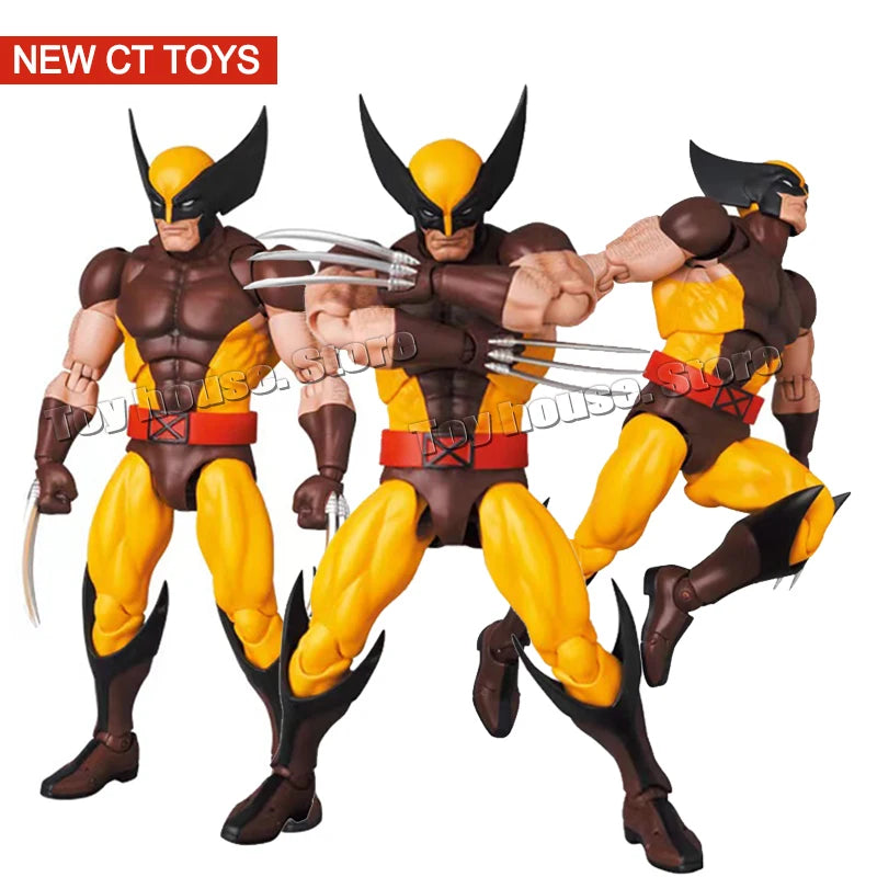 Wolverine & Deadpool Anime Figure - Mafex 138 Action Figure, Collectible Statue
