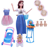 11.5-inch Pregnant Mother Doll Set - Educational Toy