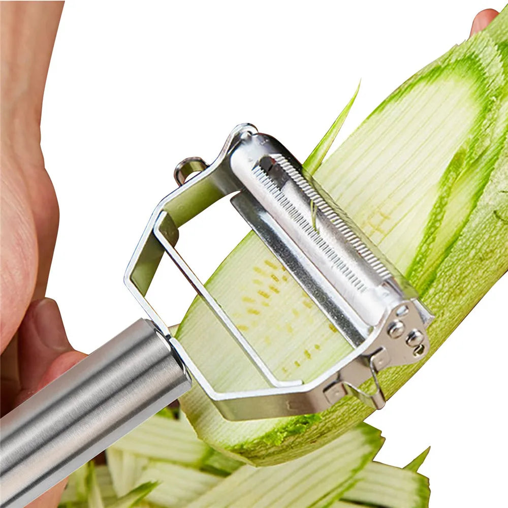 Stainless Steel 2-in-1 Peeler & Grater