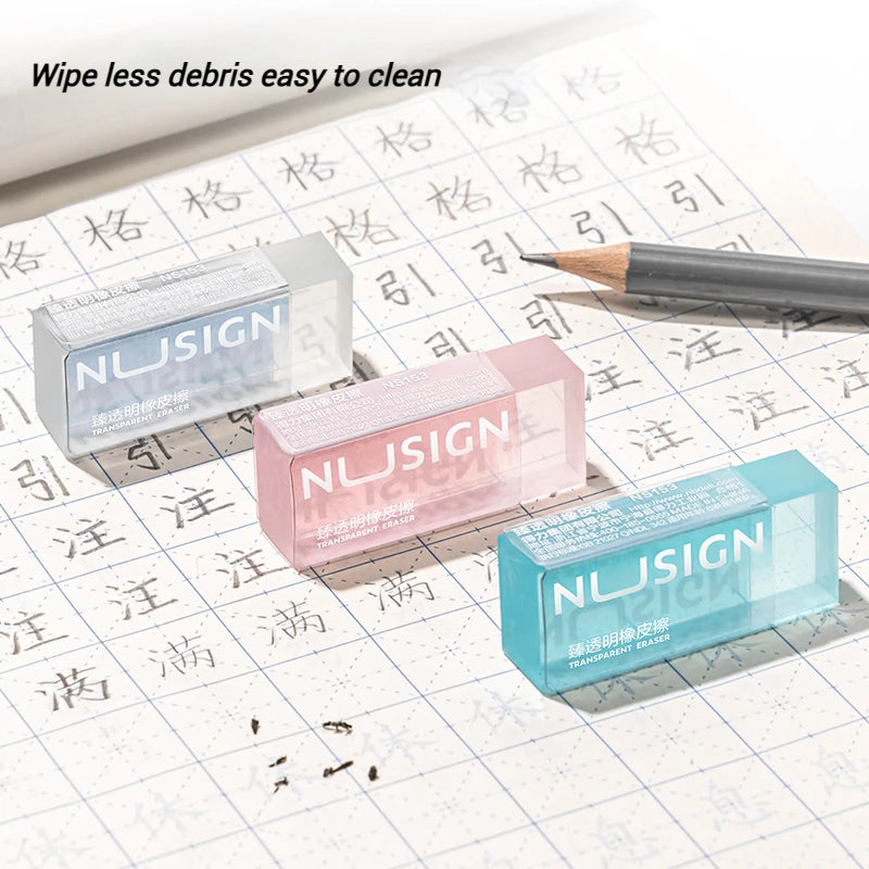 Soft Rubber 2B Pencil Eraser – Student Art Sketch and Exam Writing Correction Tool