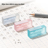 Soft Rubber 2B Pencil Eraser – Student Art Sketch and Exam Writing Correction Tool