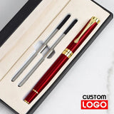 Luxury Metal Ballpoint Pen – Gift Box Packaging, 0.5mm Gel Ink