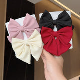 2PCS Grosgrain Ribbon Hair Bows – Boutique Hair Clips for Girls