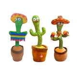 MIVM Dancing Talking Cactus Toy – Interactive Plush with Music