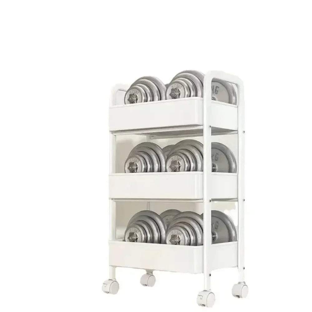 Rolling Storage Cart with Multiple Levels