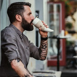 Stainless Steel Goat Horns Thermos Mug for Travel