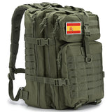 45L Tactical MOLLE Backpack for Hiking, Hunting, and Survival