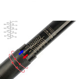5-210N.m Adjustable Torque Wrench with 1/2'', 3/8'', 1/4'' Square Drive for Car and Bike Repair