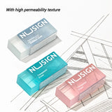 Soft Rubber 2B Pencil Eraser – Student Art Sketch and Exam Writing Correction Tool