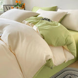 100% Egyptian Cotton Duvet Cover - Soft Luxury with Zipper & Corner Ties