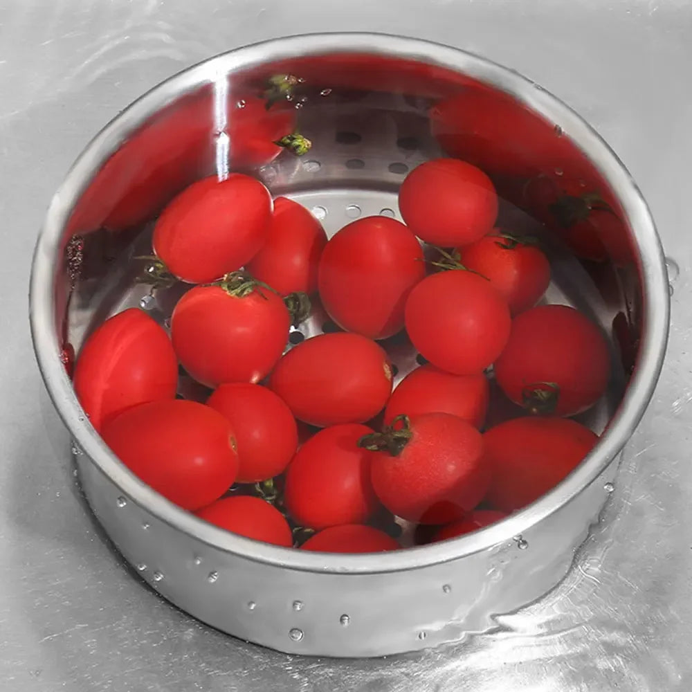 Stainless Steel Swan Sink Strainer Basket – Multi-Functional Drain Filter