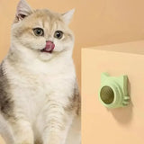 Catnip Wall Spin Ball - Interactive Toy with Natural Mint for Cats