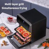 12L Air Fryer Oven with 360° Convection Cooking