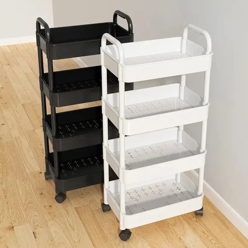 Rolling Storage Cart with Multiple Levels