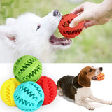 Durable Rubber Chew Ball for Dogs – 5cm Interactive Toy