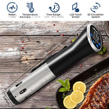 Wancle 1100W Sous Vide Cooker – IPX7 Waterproof, LCD Touch, Precise Cooking