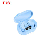 Tebaurry E7S Wireless Bluetooth Earphones with Microphone