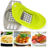 Stainless Steel Potato Cutter & Vegetable Slicer – French Fry Chopper