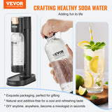 VEVOR Sparkling Water Maker – Home Carbonating Machine with 60L CO2 Cylinder Compatibility