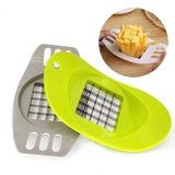 Stainless Steel Potato Cutter & Vegetable Slicer – French Fry Chopper