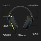 Logitech G435 LIGHTSPEED Bluetooth Wireless Gaming Headset with Surround Sound