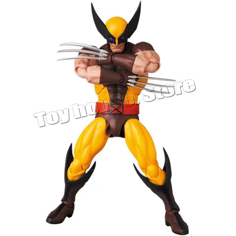 Wolverine & Deadpool Anime Figure - Mafex 138 Action Figure, Collectible Statue